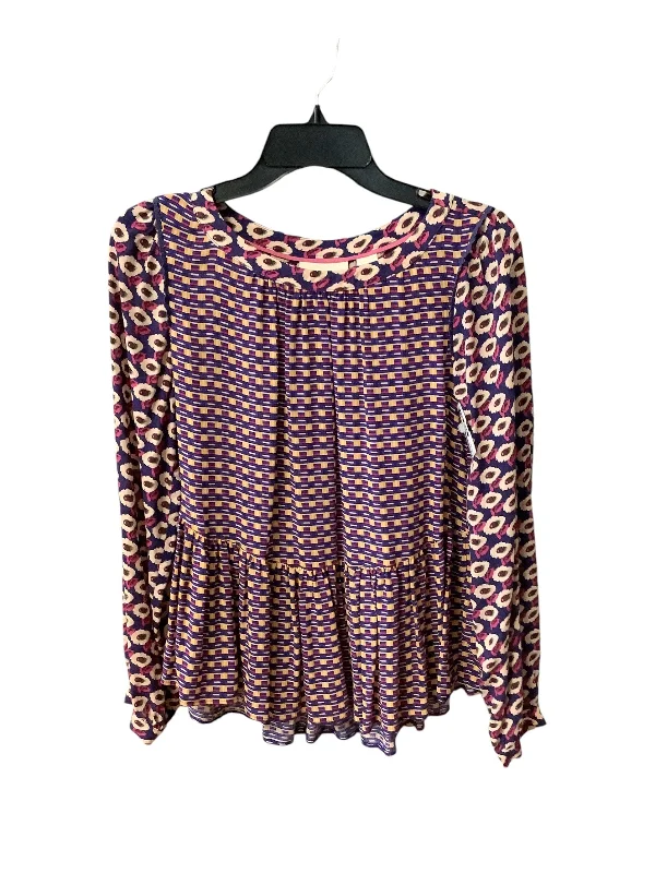 women's tops for those who refuse to compromise on styleTop Long Sleeve By Maeve In Floral Print, Size: Xs