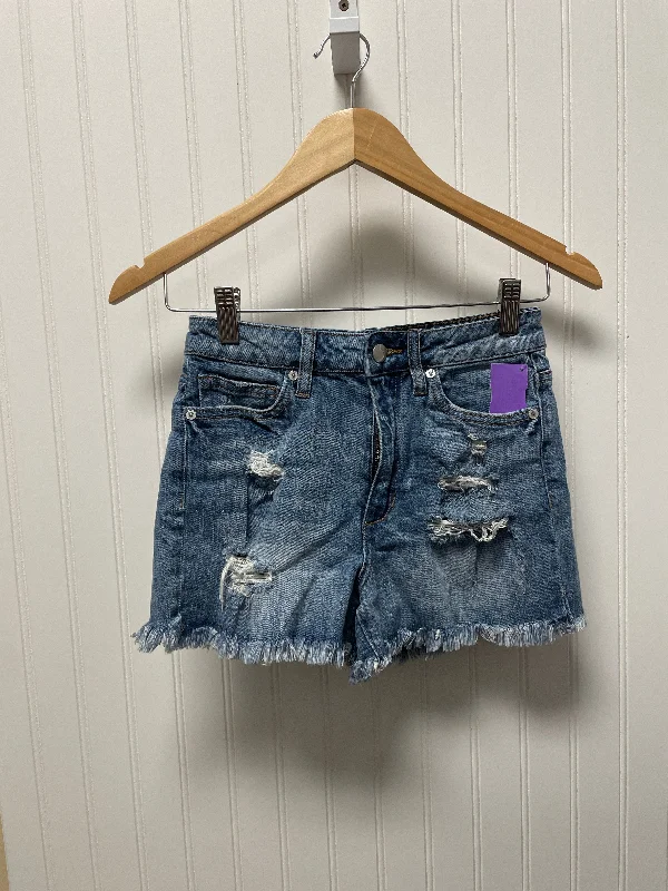 women's white denim jeansBlue Denim Shorts Designer Joes Jeans, Size 2