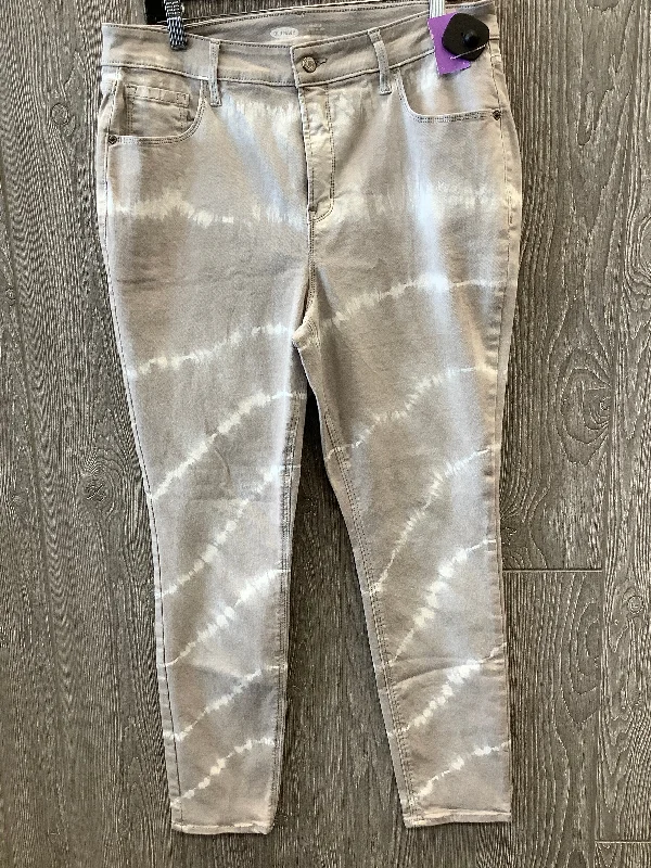 women's denim jeans with pocketsGrey Jeans Skinny Old Navy, Size 16