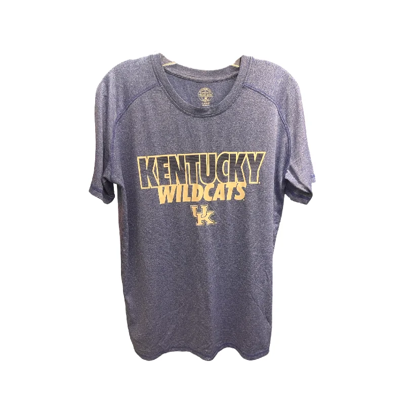 women's stylish topsUniversity of Kentucky Blue Top Short Sleeve Rivalry Threads, Size M