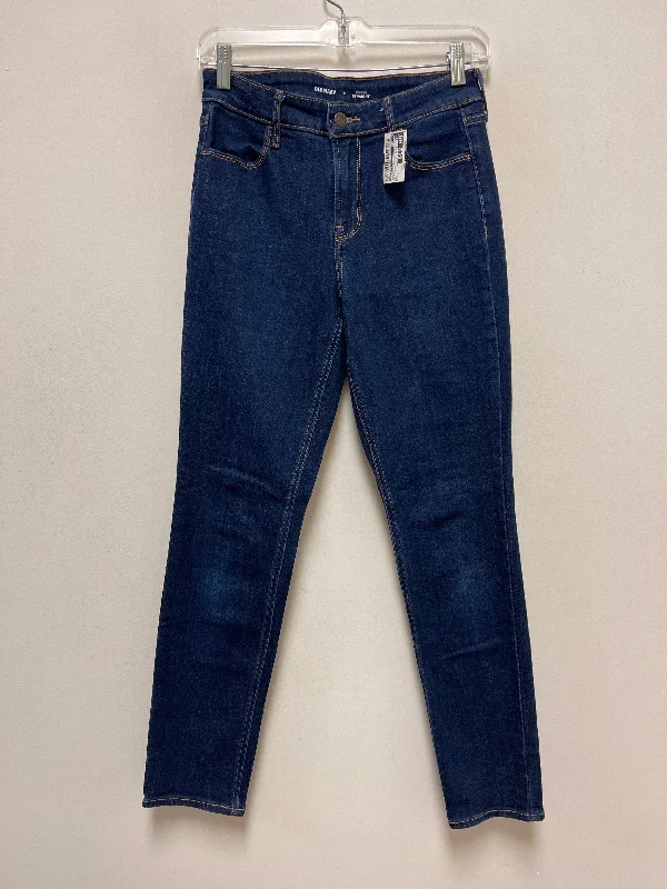 women's acid-washed denim jeansBlue Denim Jeans Straight Old Navy, Size 2