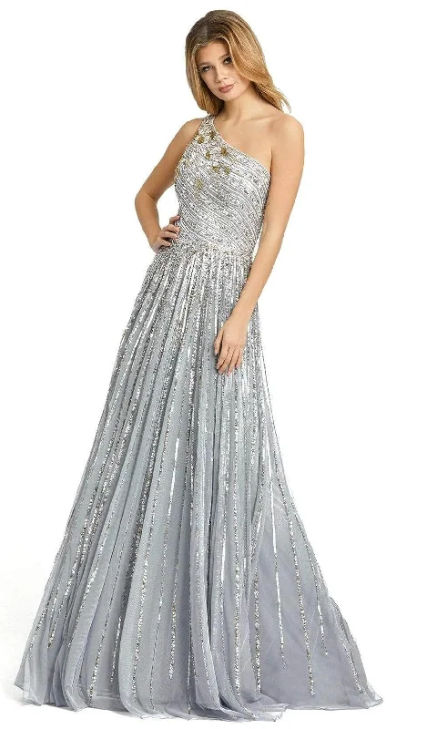 Ribbon DressMac Duggal 5220 - Sleeveless Evening Gown