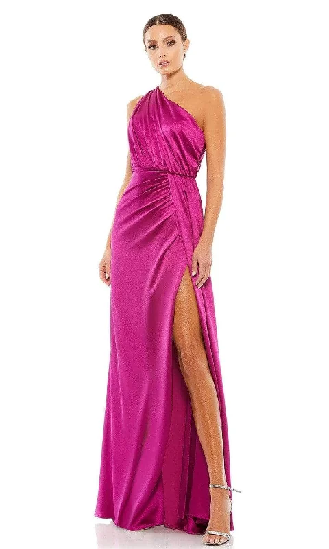 Zip-Up DressIeena Duggal 26654 - High Slit Sheath Evening Gown