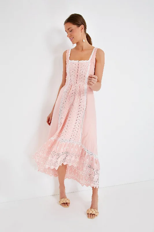 Fit-And-Flare DressBubble Bath Pink Alwyn Midi Dress