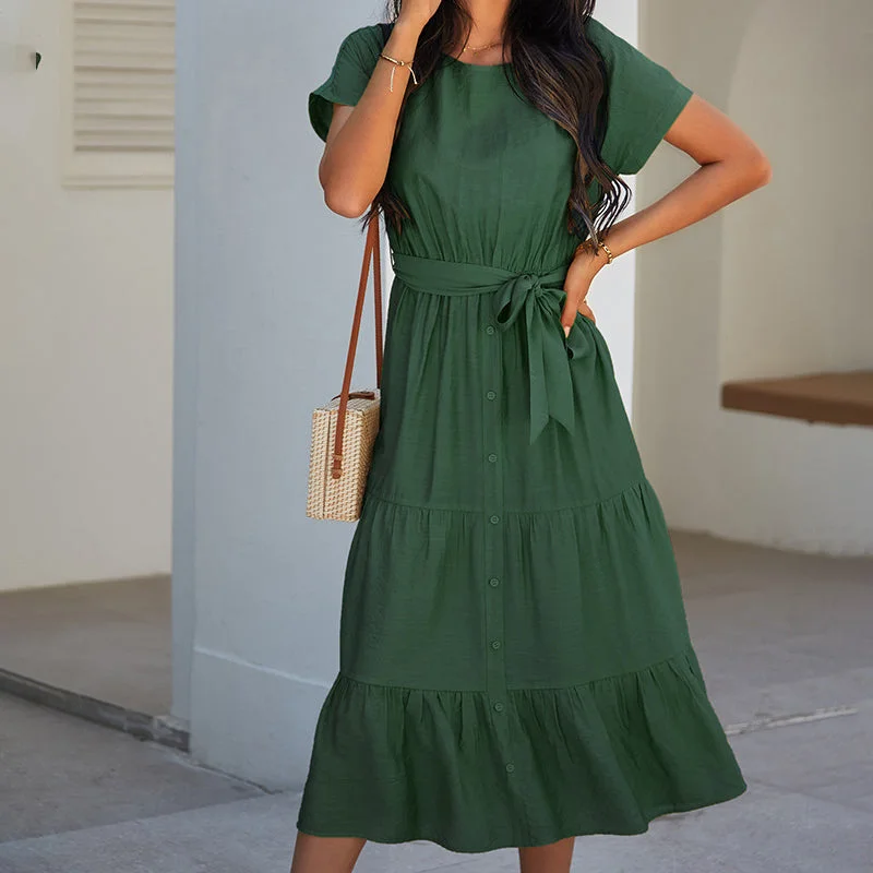 Halter DressJulia Fashion - Fashion Midi Dress