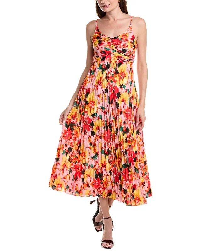 Fit-And-Flare DressNanette by Nanette Lepore Chiffon Maxi Dress