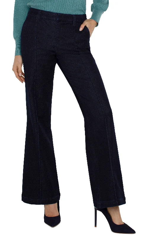 women's high-waisted pantsTROUSER WITH PINTUCKS