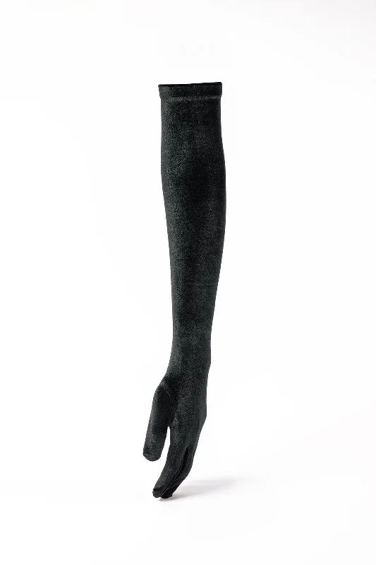 women's ethical fashion dressesVelvet Long Gloves